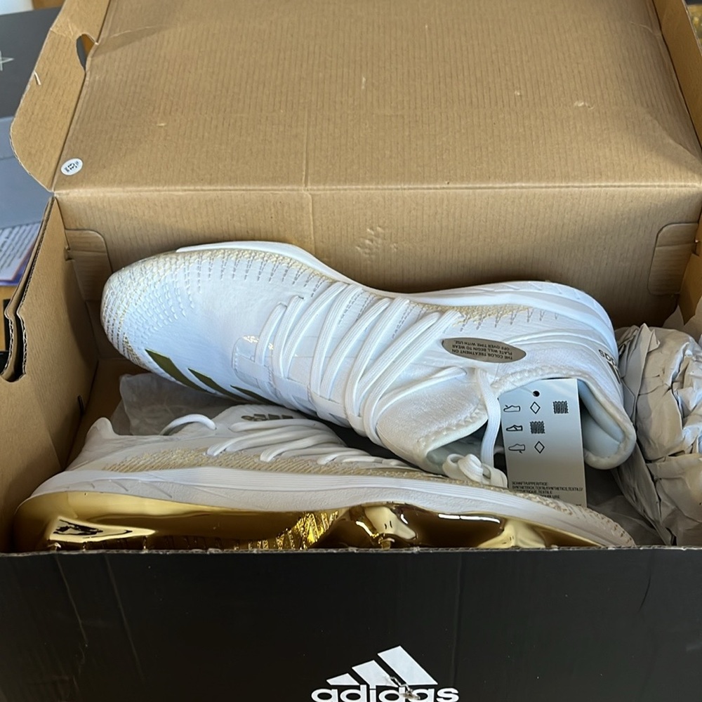 Adidas Afterburner 6 GOLD size 8